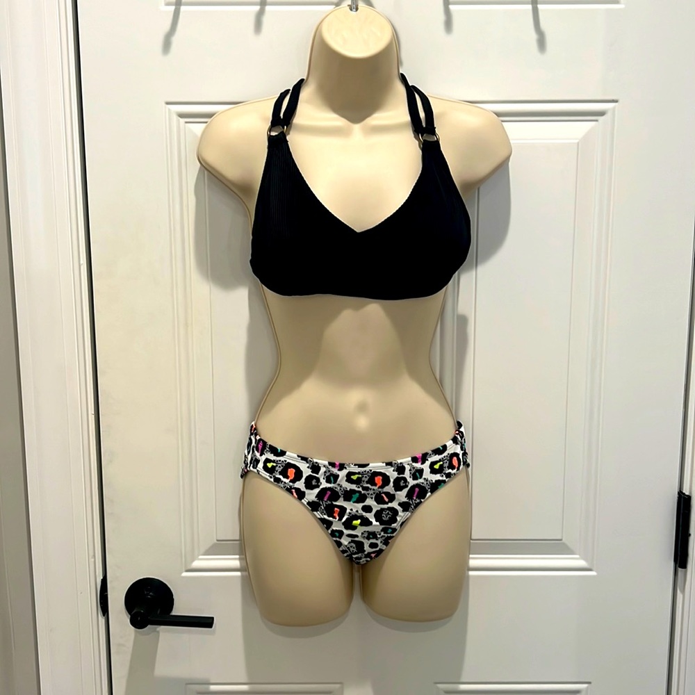 NWOT! OP Leopard Swim Bottoms
